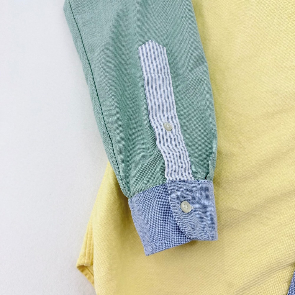 Polo Ralph Lauren Oxford Colorblock Classic Fit Button Down Mens S  Excellent - Picture 9 of 10